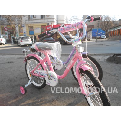 Велосипед детский PROF1 20Д. L2081 Flower (розовый)